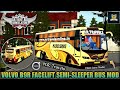 🤩🔥M.R. TRAVELS Livery for Volvo B9R Facelift Semi-Sleeper Bus Mod | Bussid v3.7.1