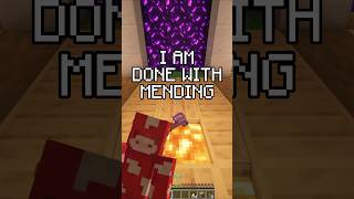 Why I stopped using Mending in #minecraft !!!