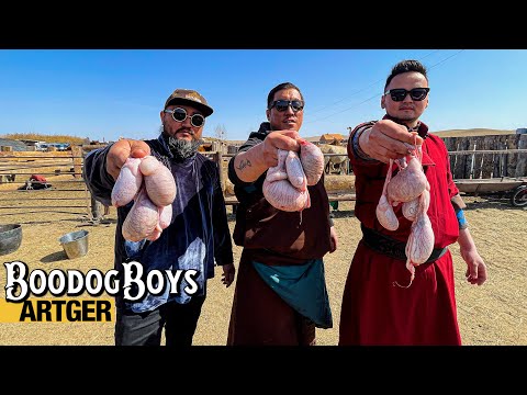 THE BALL EATERS! Horse Testicle - Mongolian Unique Delicacy! | Boodog Boys