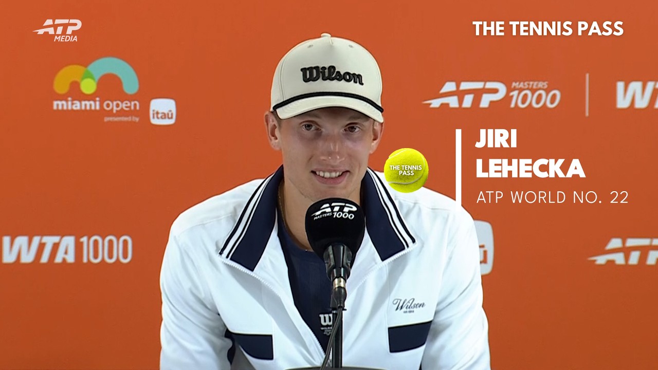 Jiri Lehecka Looks Ahead To "Huge Improvements" Vs Jannik Sinner In Miami  Open Final