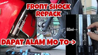 Front Shock Repack DIY | Wheel Bearing | Honda Click v2 125i