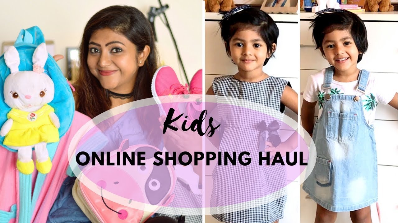 Toddler Shopping haul | Online | India | Try on | Reviews | Firstcry ...