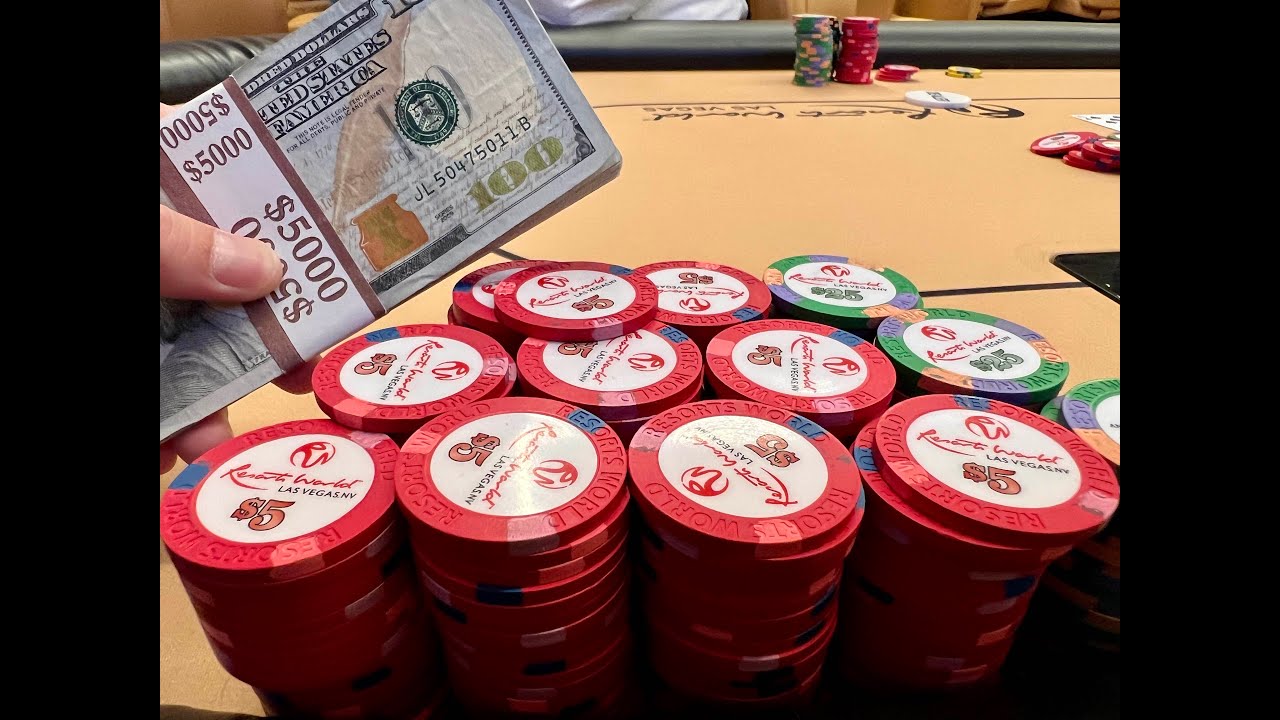 LIVE Poker POV No Limit Texas Holdem Las Vegas YouTube