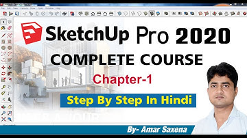 Sketchup 2020 Tutorial in HIndi Part-1