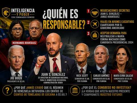 Secret Meetings: The Biden Administration Conspired Against Maria Corina Machado