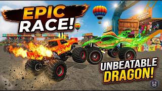 I Tried EVERY Monster Truck Stunt in the Game!(Insane Gameplay)#monstertruck #stuntshow screenshot 5