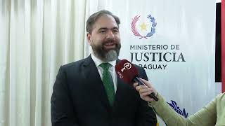 Entrevista Ministro de Justicia, Rodrigo Nicora Villamayor