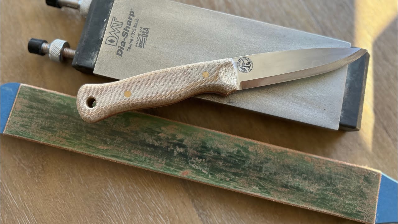 Freehand Sharpening an Adventure Sworn 3V Mountaineer