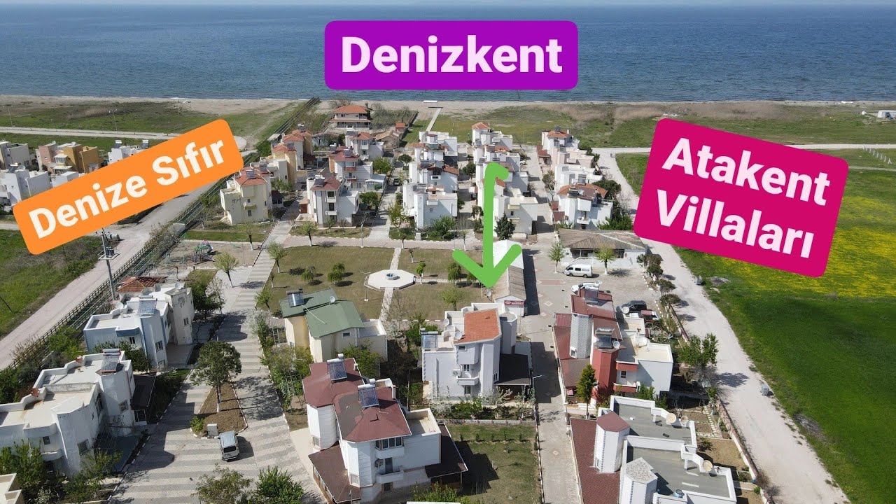 Satıldı! Yoğun ilgi için teşekkürler :) DENİZKENT'TE SİTE İÇERİSİNDE 2+1 SATILIK VİLLA! 755.000₺