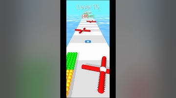 Canvas Run Level 15-16 Complete 3D #shorts #game (iOS Android) #games Games