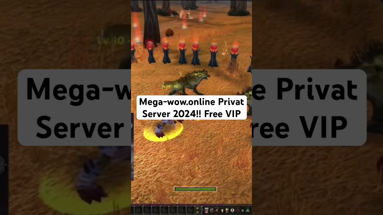 Mega-wow.online Privat Server 2024!! Free VIP