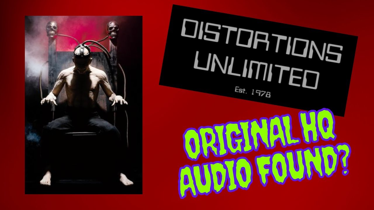 Distorted Anmitronics DISTORTIONS UNLIMITED ORIGINAL ELECTRIC CHAIR HQ AUDIO FOUND ...