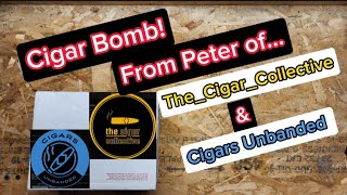 Cigar Bomb unboxing from Peter @TheCigarCollective & @CigarsUnbanded