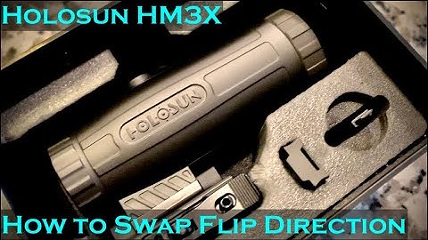 Holosun HM3X: How to Swap Flip Direction