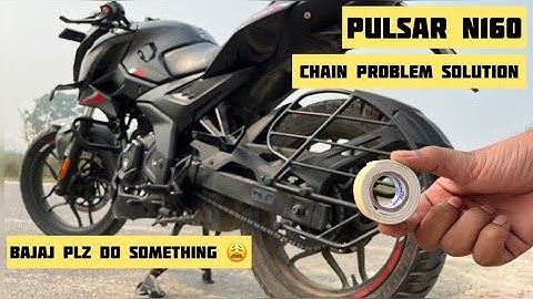 Pulsar N160 Chain Sound Problem || Solution In 10Rs || Bajaj Please Do Something 🙏🙏