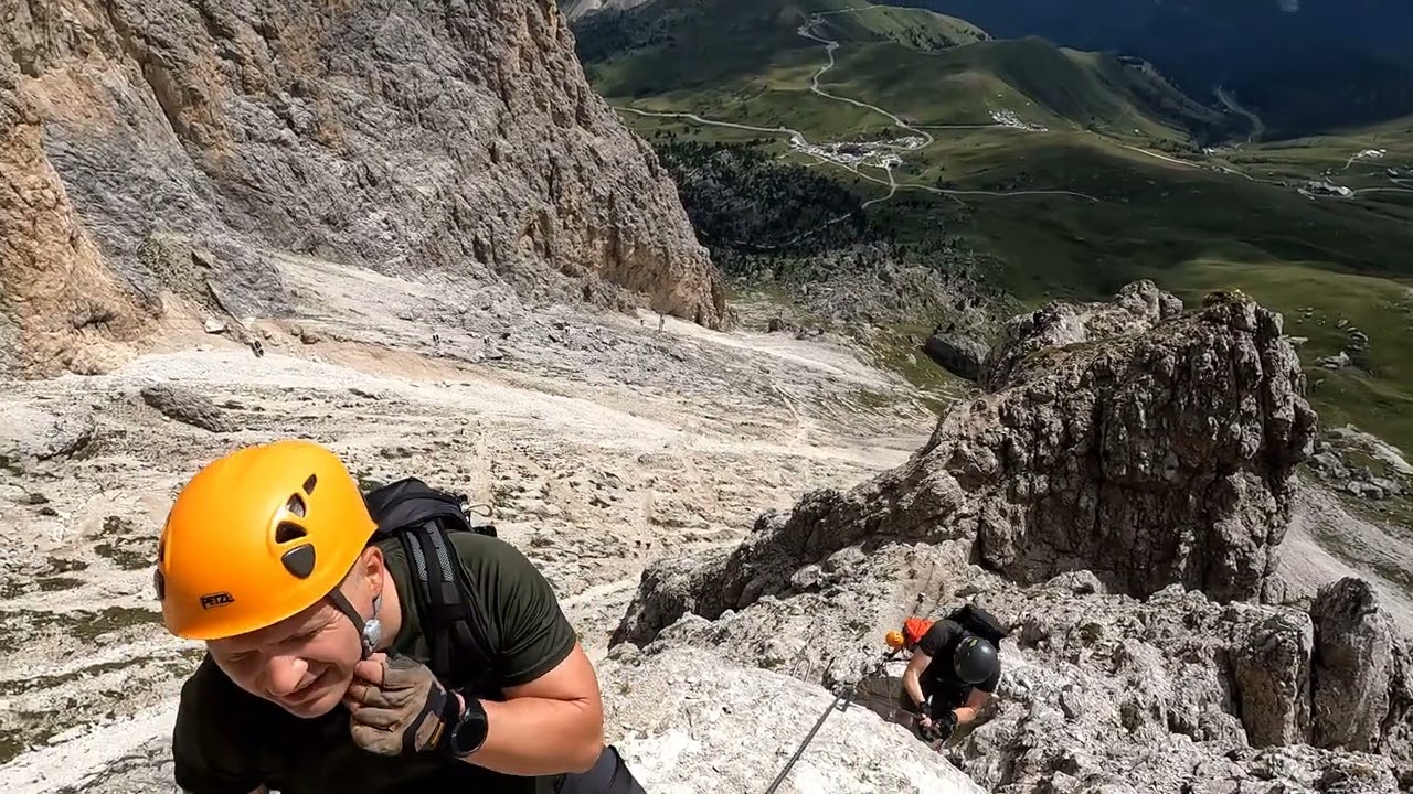 Ferrata Forcella Sassolungo