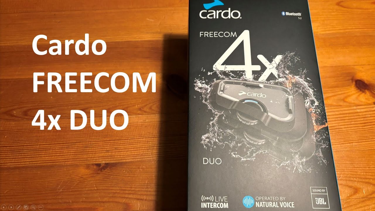 Cardo Freecom 4x Duo - Unboxing
