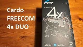 Cardo Freecom 4x Duo - Unboxing