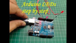 Control 3 LED with Arduino using delay time