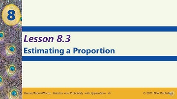 Honors Stats: 8.3 Estimating a Proportion