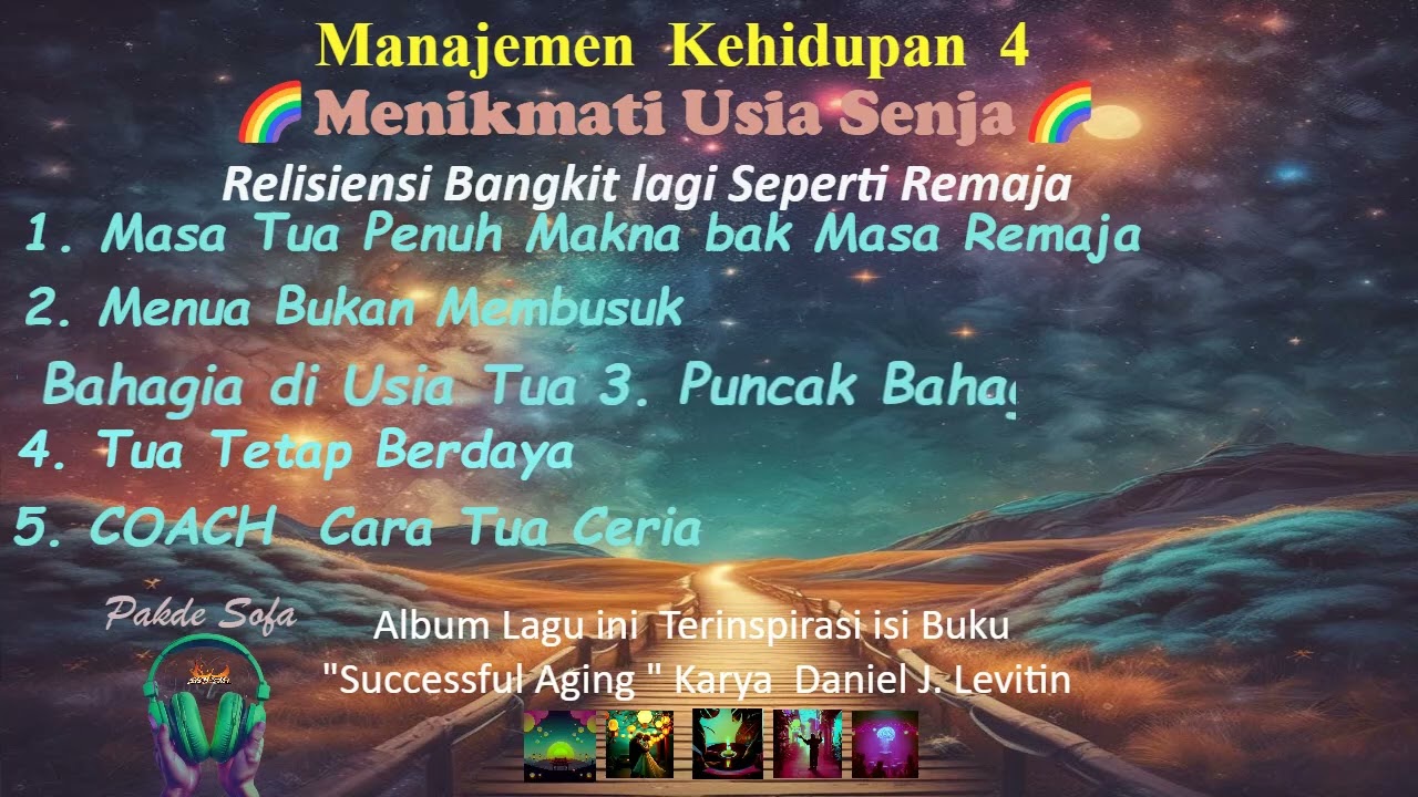 Manajemen Kehidupan  4 | Strategi Resiliensi dan Trik Kognitif Menuju Masa Senja yg Bahagia