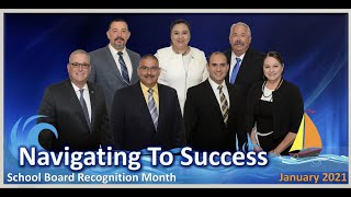 2021 School Board Appreciation Month