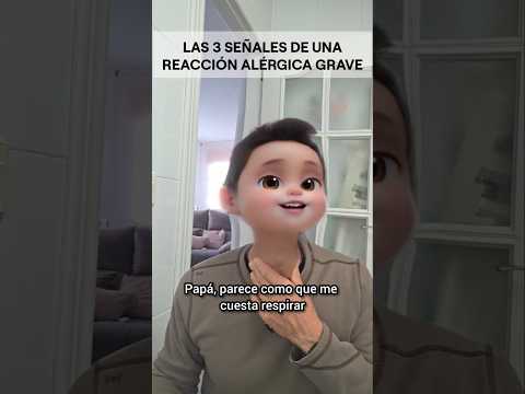 3 Señales de una reacción alérgica grave.#supervivencia #curiosidades #sabiasque