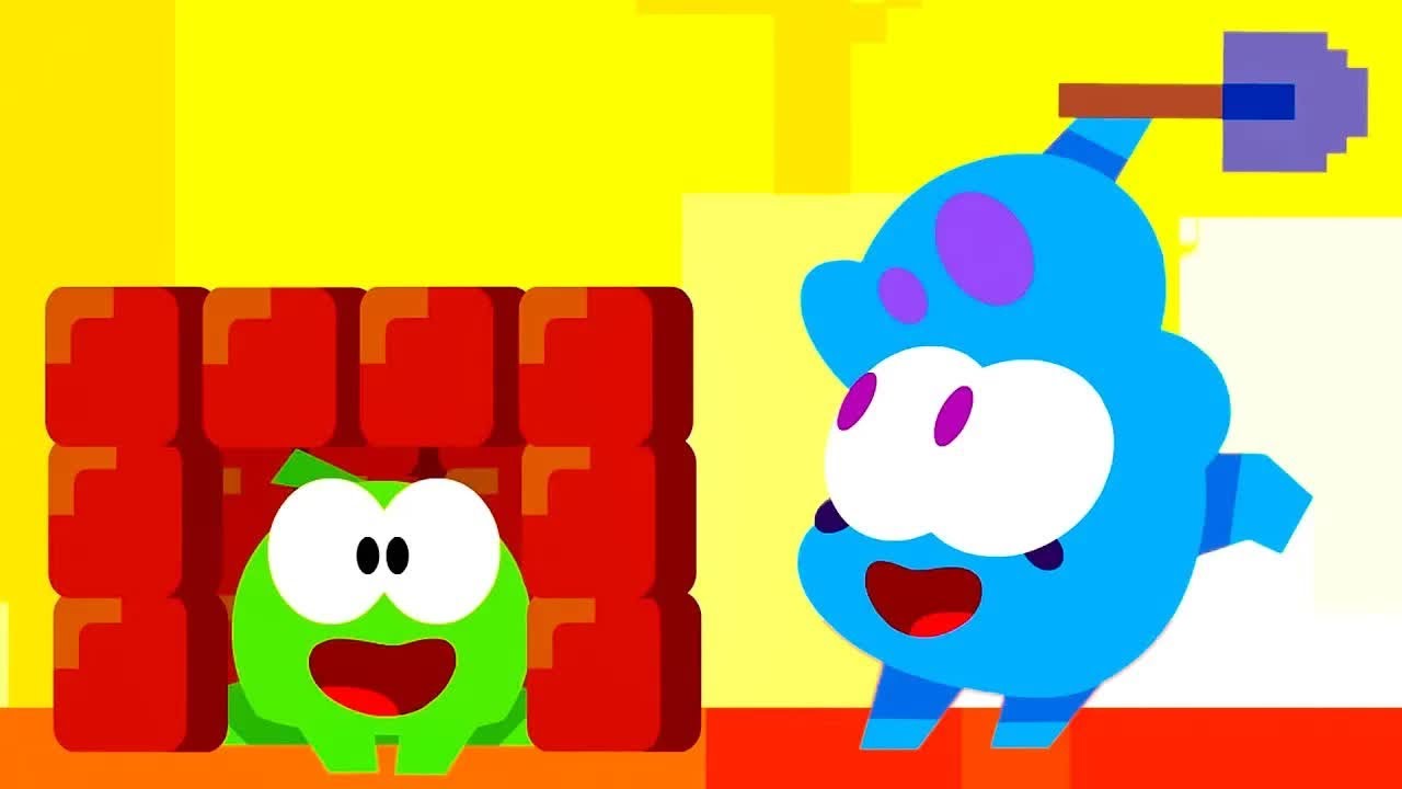 Om Nom Stories  💚 Om nom in Minecraft game 🔥 (Cut the Rope) 💚 Super Toons TV - Best Cartoons