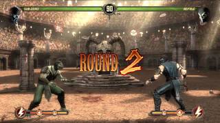 Mortal Kombat 9 - Sub-Zero Gameplay screenshot 2
