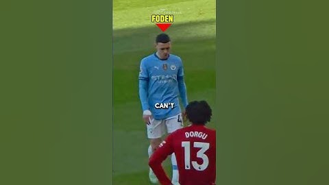 Foden’s Painful Night💔