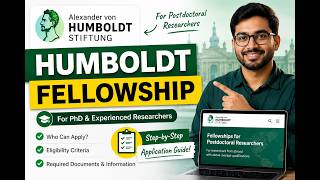 Humboldt Postdoctoral Fellowship: Who Can Apply & What You Need