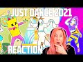 JUST DANCE 2021 TRAILERS REACTION! (part 10, including DOJA CAT and HARRY STYLES)