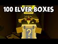 HUGE 100 Unturned Elver Mystery Box Opening! (Mythicals!)