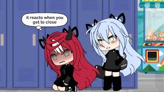 I Found Her Secret In The Locker Dark Gacha Life Nyskarl Gacha