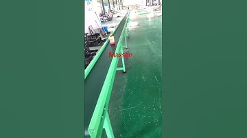 Maxsen straight moving running belt conveyor belting testing