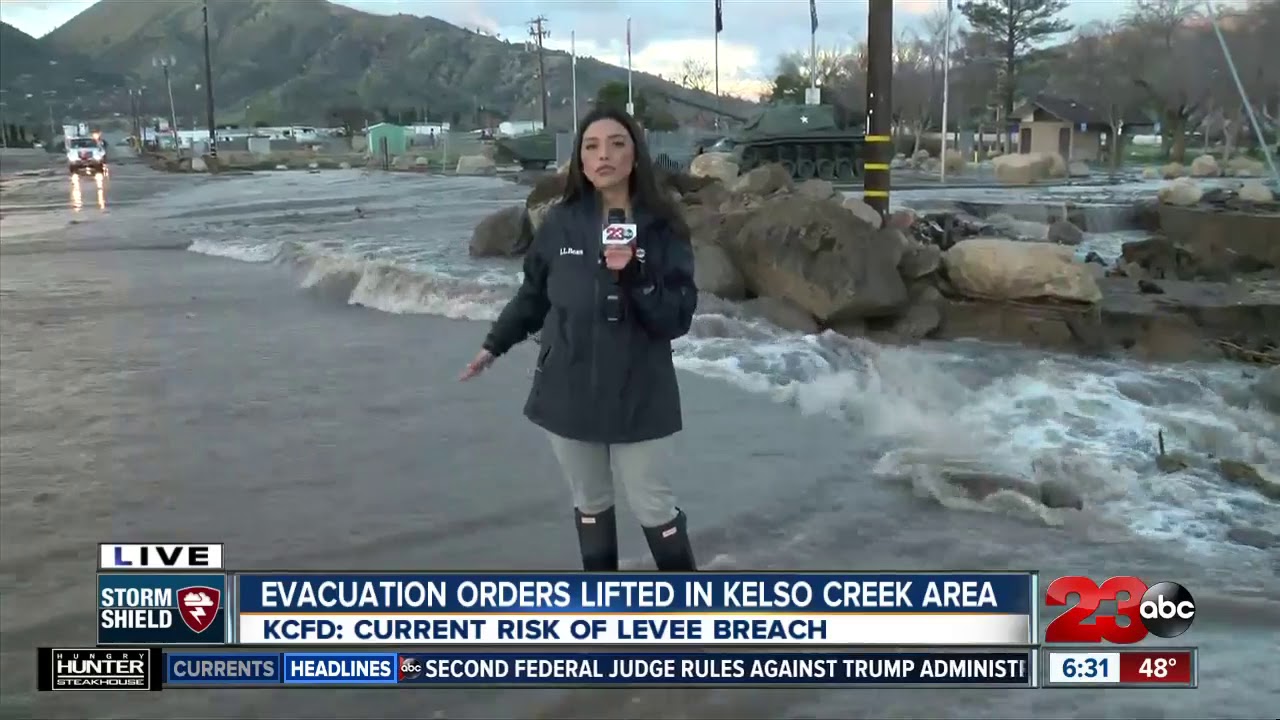 Flooding keeps portion of Lake Isabella Blvd. closed
