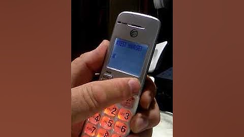 AT&T EL51203 & EL52203 handset programming