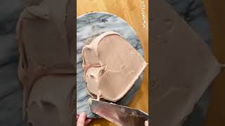 【裏技】丸いスポンジで！！ハートチョコデコ✨