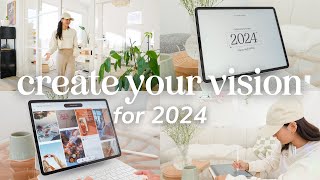 Create Your 2024 Vision with Me | Digital Vision Board & Journaling ✨ Design Your Year Challenge