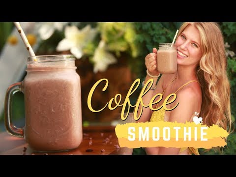 Coffee Smoothie Recipe | High Energy Breakfast Smoothie | Healthy Meal Replacement