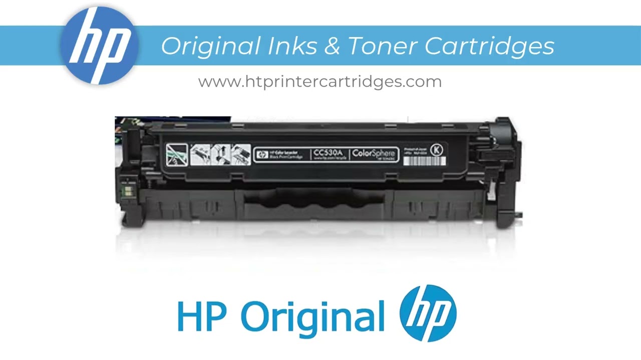 HP 304A Black Original LaserJet Toner Cartridge CC530A