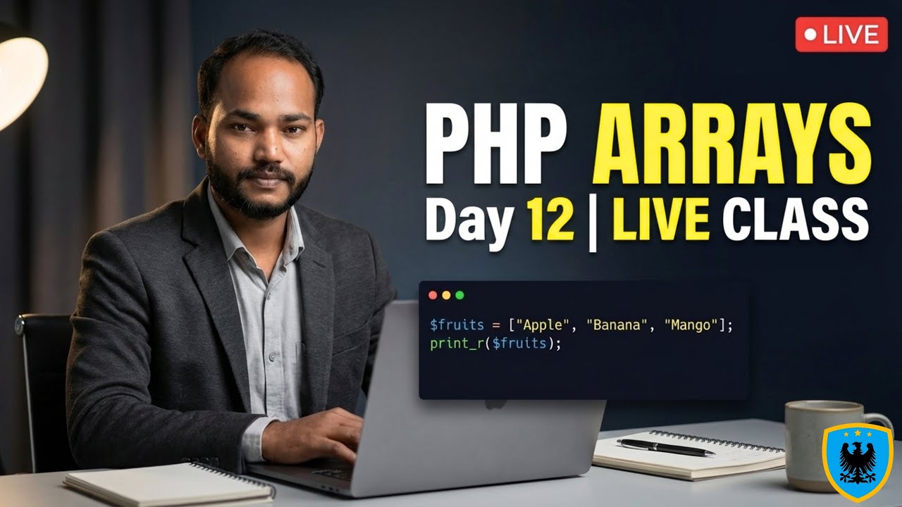 Loops in PHP Explained Simply | for, while, do-while & foreach (Beginner Tutorial)