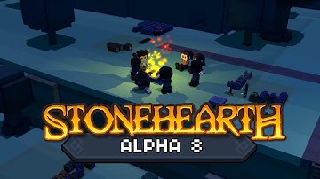 Stonehearth Alpha 8 Gameplay Demo