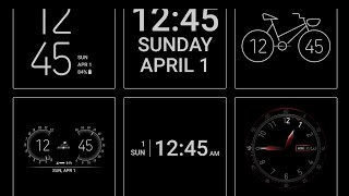 NEW SAMSUNG AOD ALWAYS ON DISPLAY AND LOCKSCREEN CLOCKS! NOTE 8 S8 S8+ S9 S9+ NOTE 9 screenshot 1