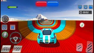 Impossible Police Car Stunts Free - Speed Police Car Games - Android GamePlay screenshot 4