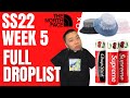 WORST SUPREME TNF COLLABS EVER? SS22 Week 5 Full Droplist