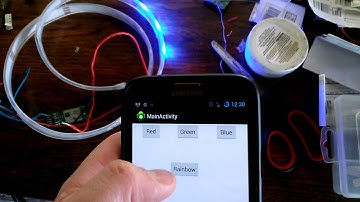 Android Arduino Bluetooth RGB LED strip control