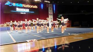 Beckman JV Cheer - Nationals 2012