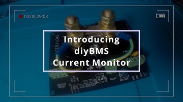 Current Monitor/Shunt - Launch Video - diyBMS