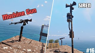 FINALLY BUILD MACHINE GUN AND SIREN - SUNKENLAND [#16] HINDI 2023